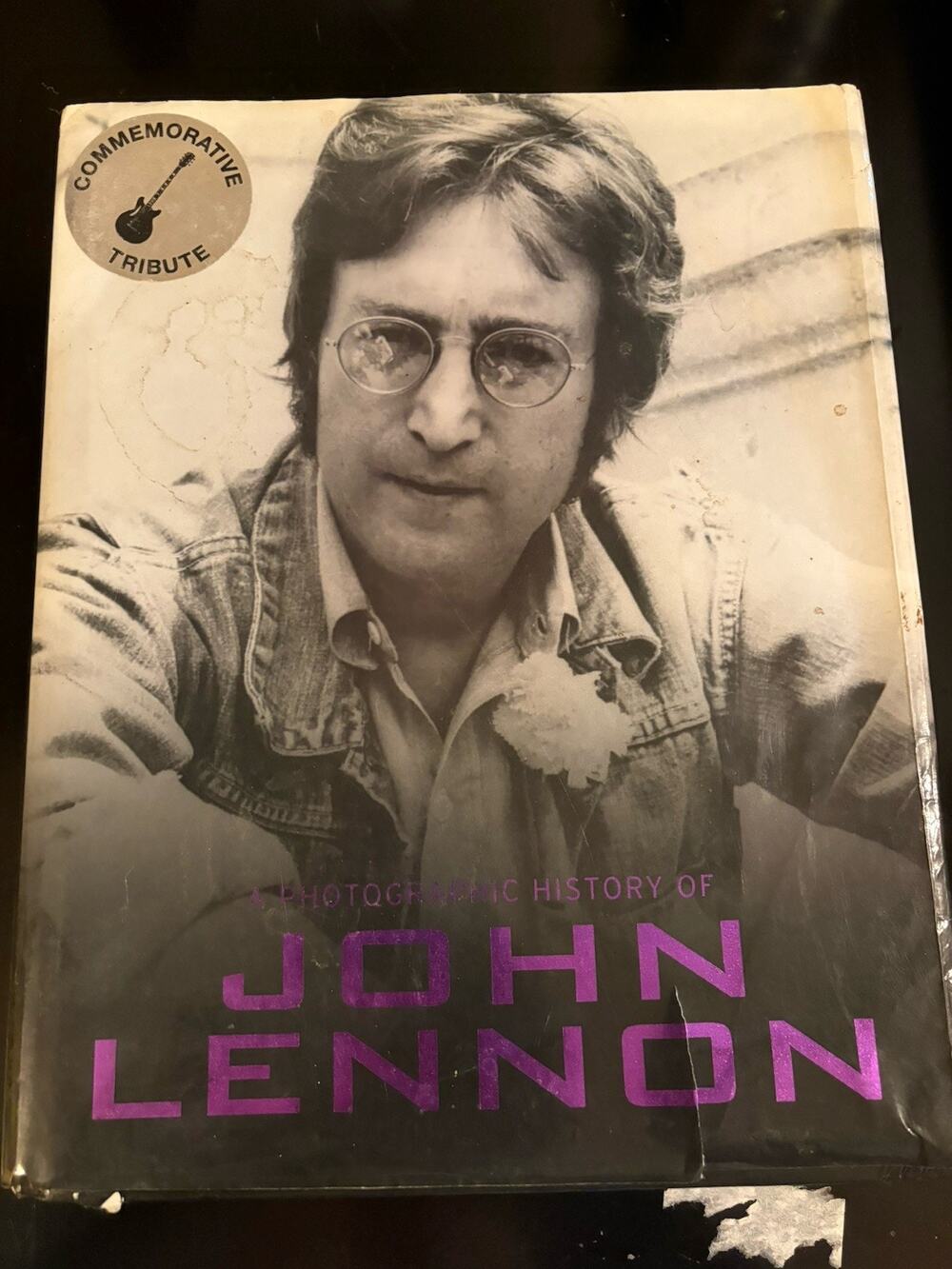 Photographic History John Lennon Commemorative Tribute 2010 Hardcover